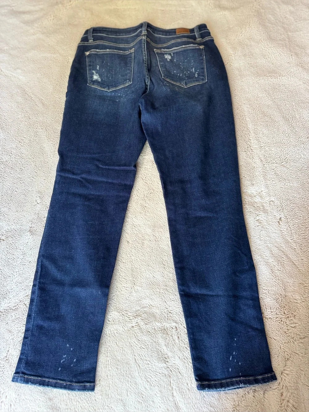 Judy Blue boyfriend fit distressed jeans size 13/31
